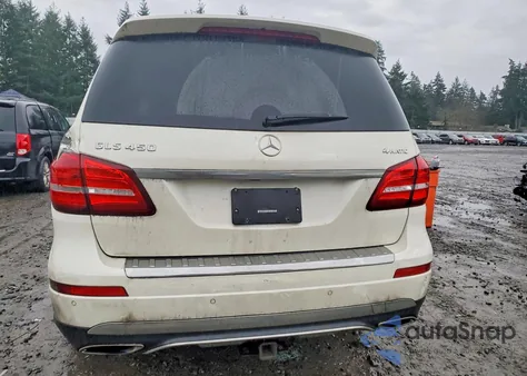 2017 Mercedes-Benz Gls 450 4Matic z USA, uszkodzony, nr VIN 4JGDF6EE0HA786973